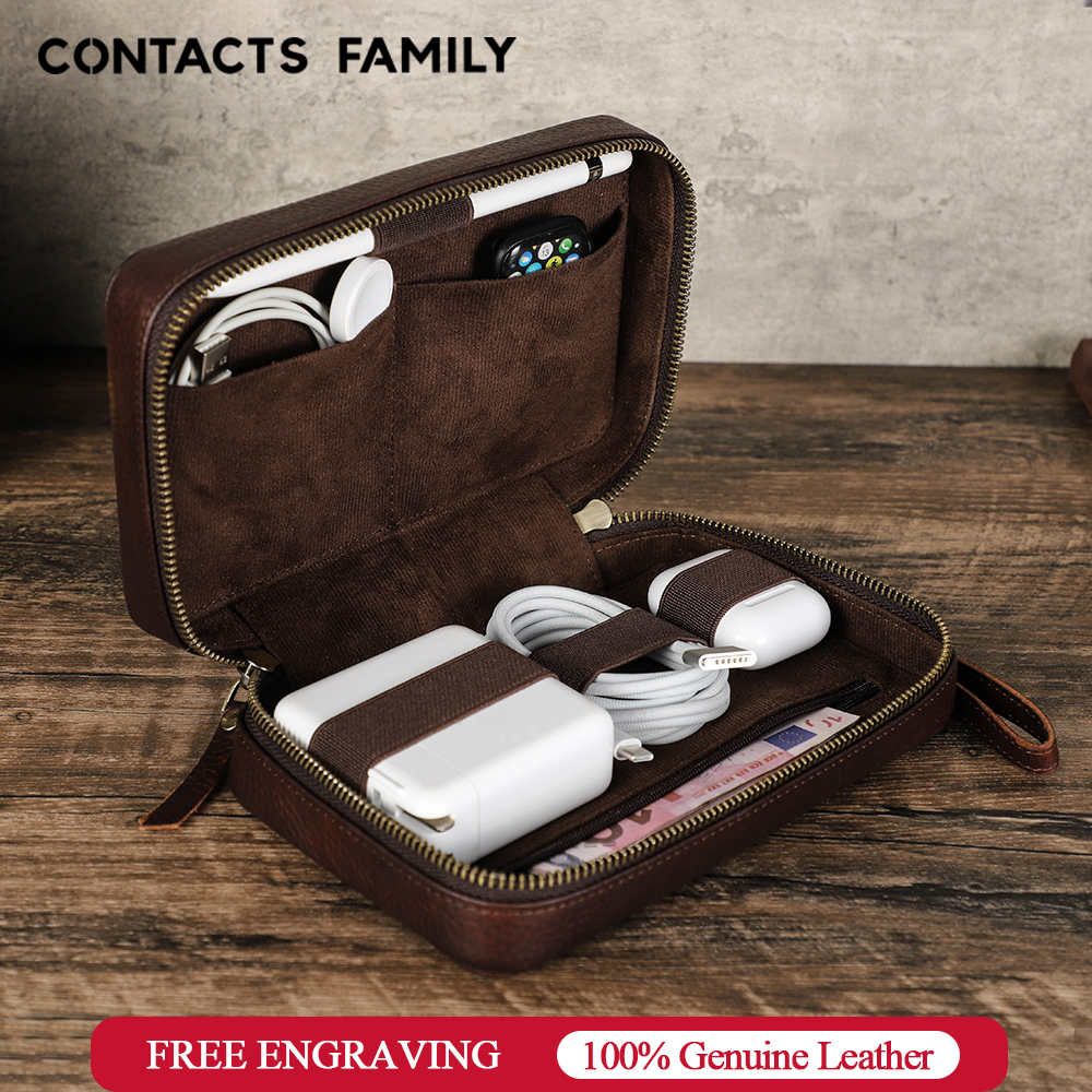 Electronics And Gadgets With I - Genuine Leather Portable USB Data Cable