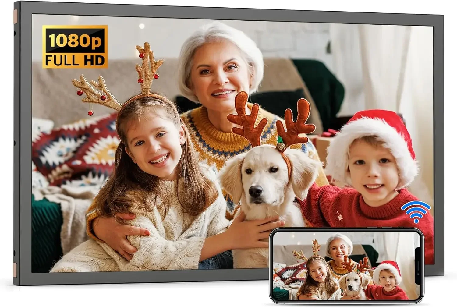 Digital Photo Frame Wifi - Large Digital Picture Frame 21.5 inch
