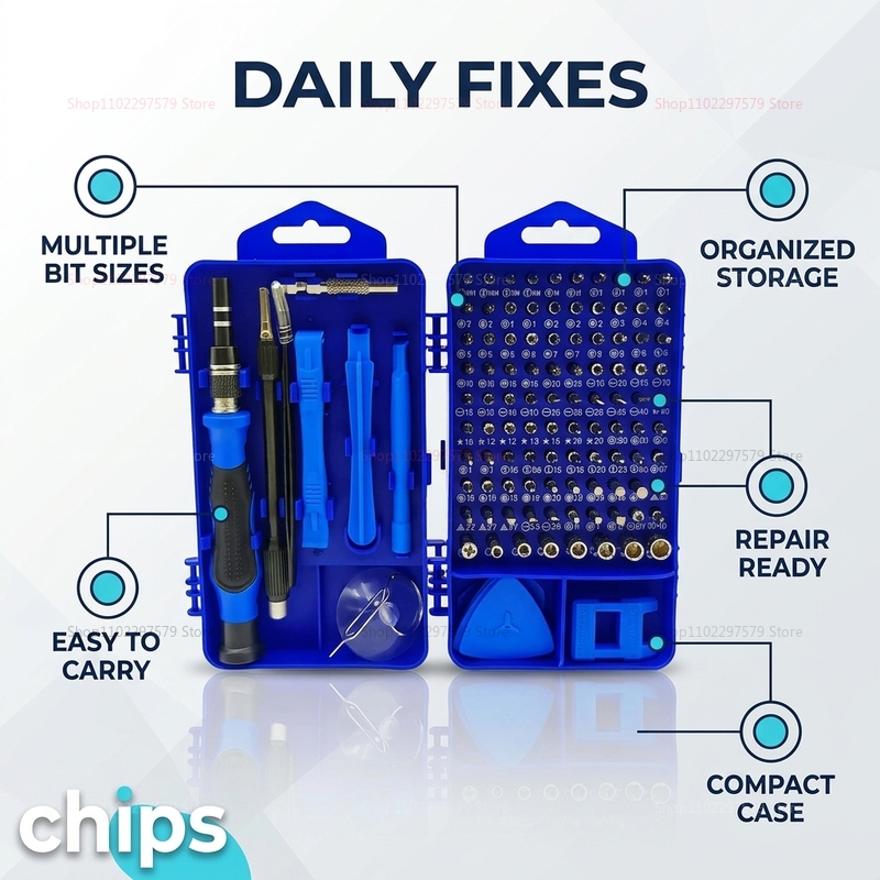 115 in 1 Multifunctional Screw - Electronics And Gadgets With I reseña y precio