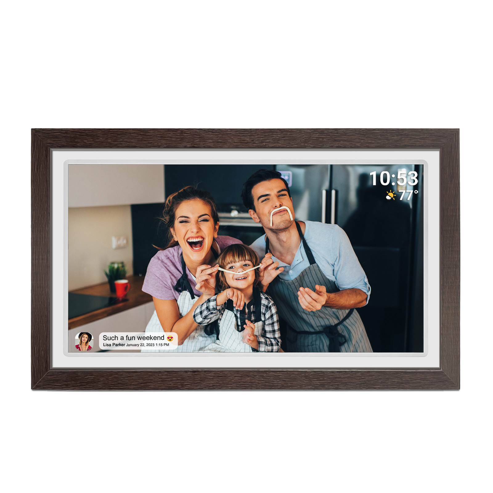21.5-Inch WiFi digital photo f - Digital Photo Frame Wifi reseña y precio