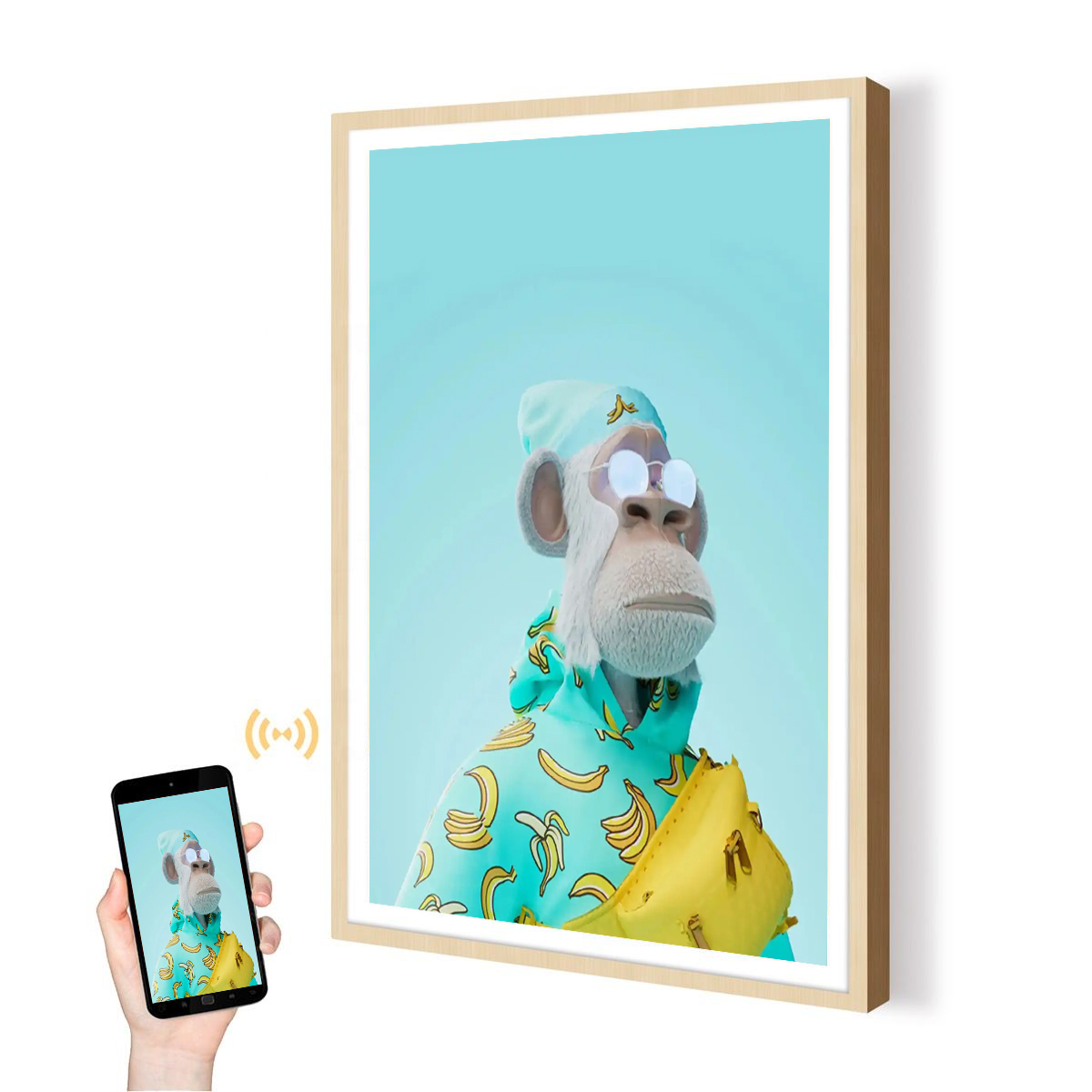 27 Inch Smart Cloud Photo Vide - Digital Photo Frame Wifi reseña y precio