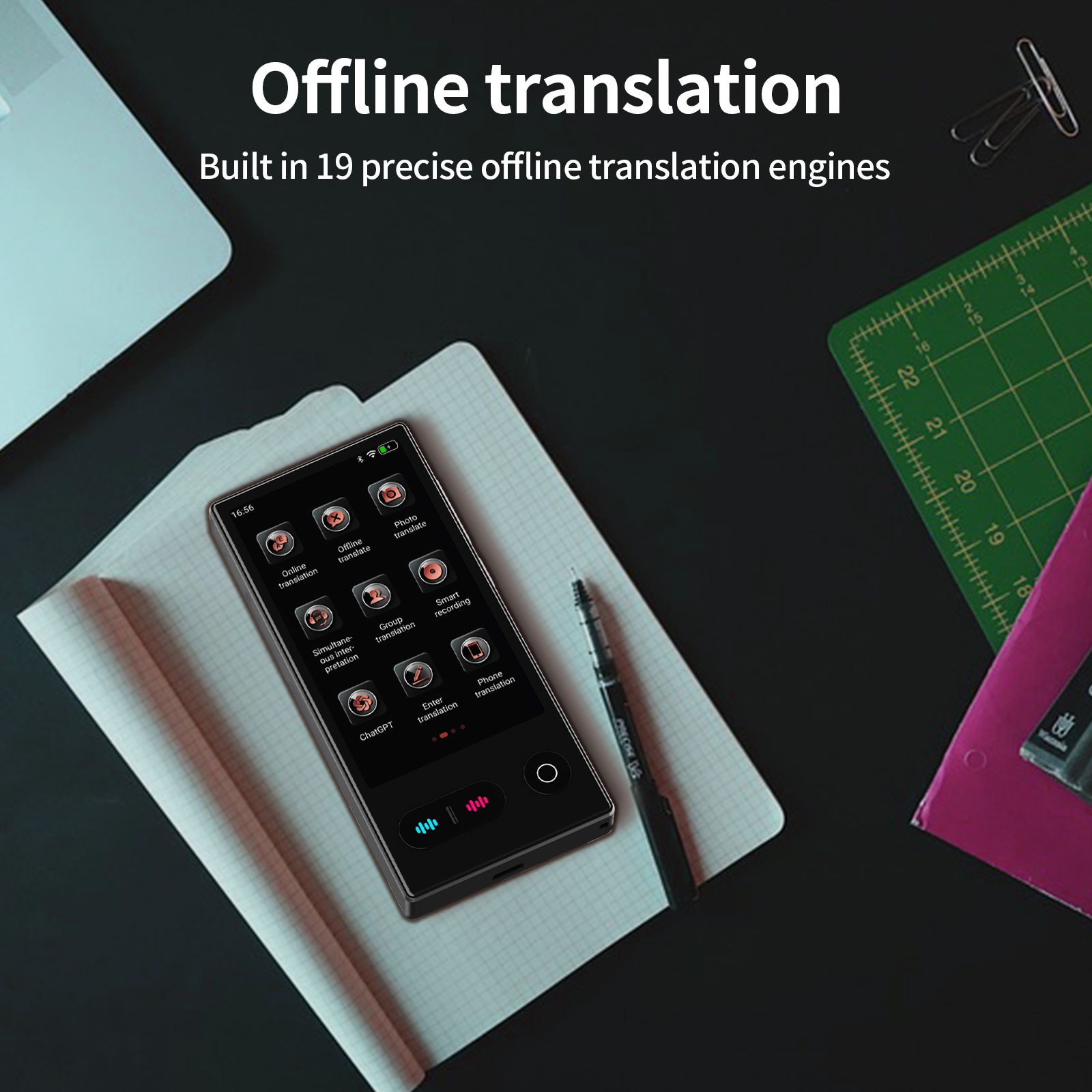 Language Translator Device 148 - Portable Translator Device reseña y precio