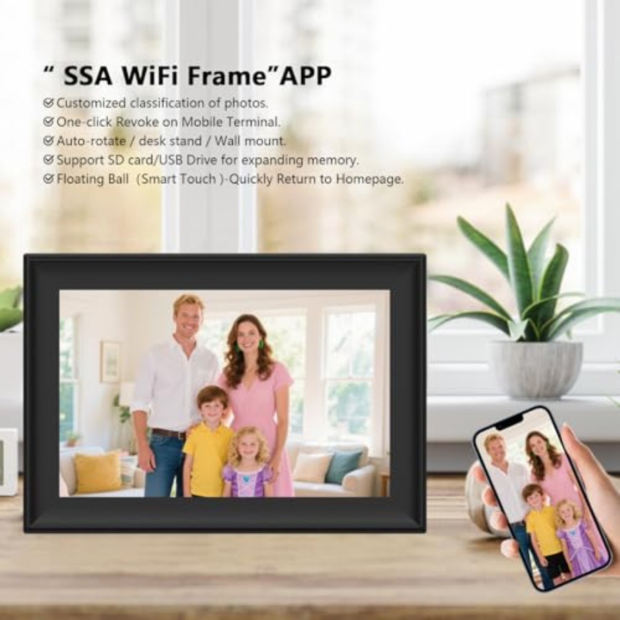 SSAWiFiFRAME Digital Picture F - Digital Photo Frame Wifi reseña y precio