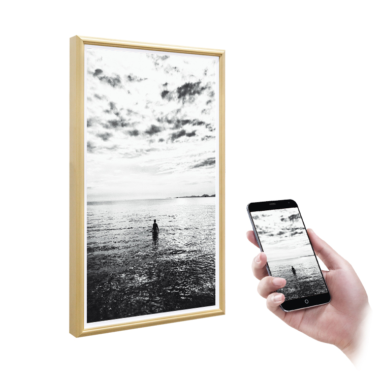 32-Inch Smart Wooden Digital P - Digital Photo Frame Wifi reseña y precio