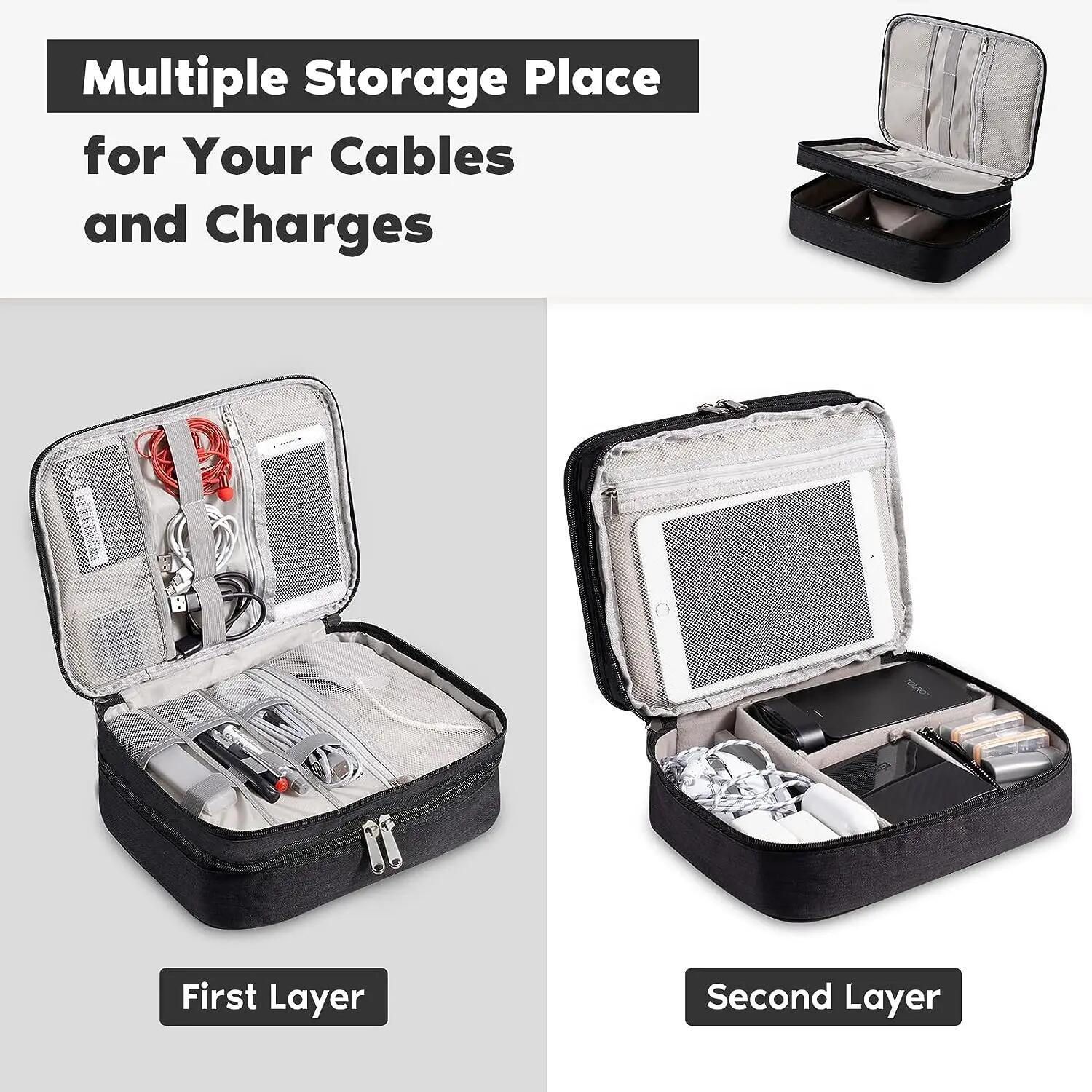 Portable Digital Storage Bag U - Electronics And Gadgets With I reseña y precio