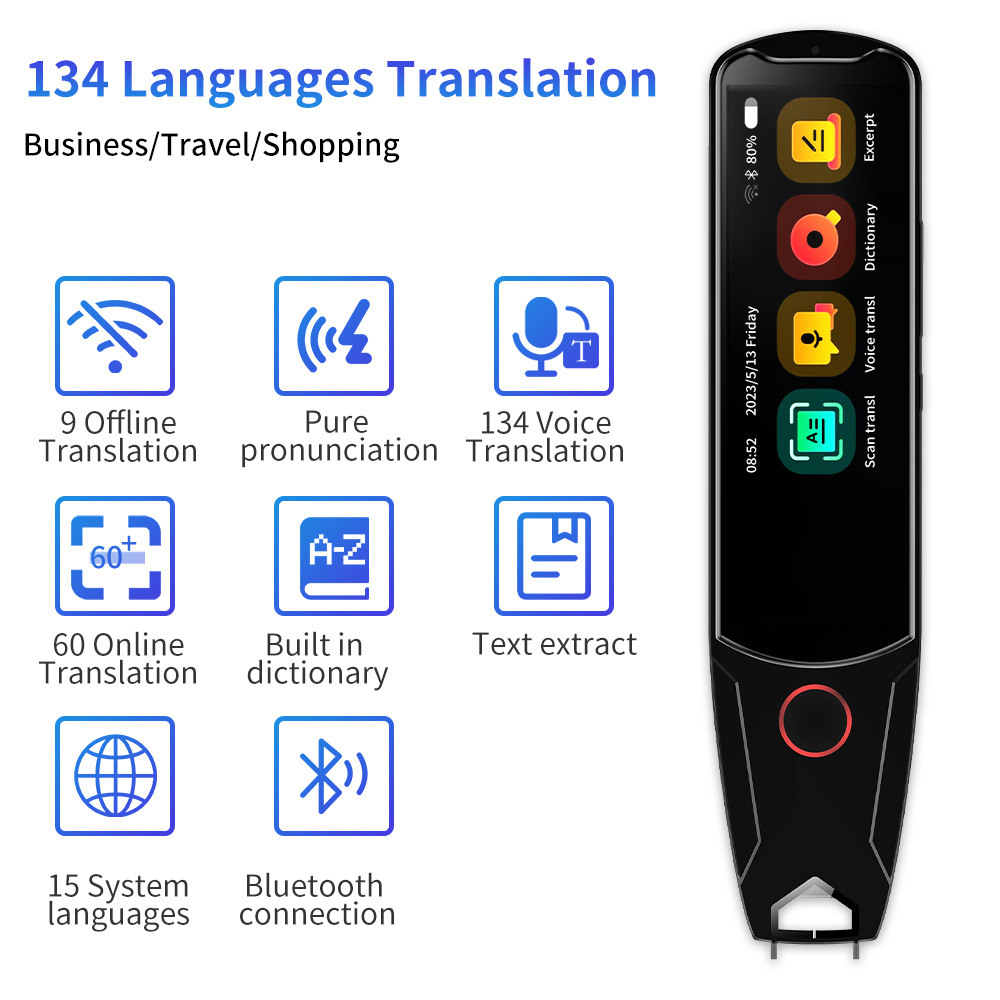 MD032 Translation Pen 134 Onli - Portable Translator Device reseña y precio