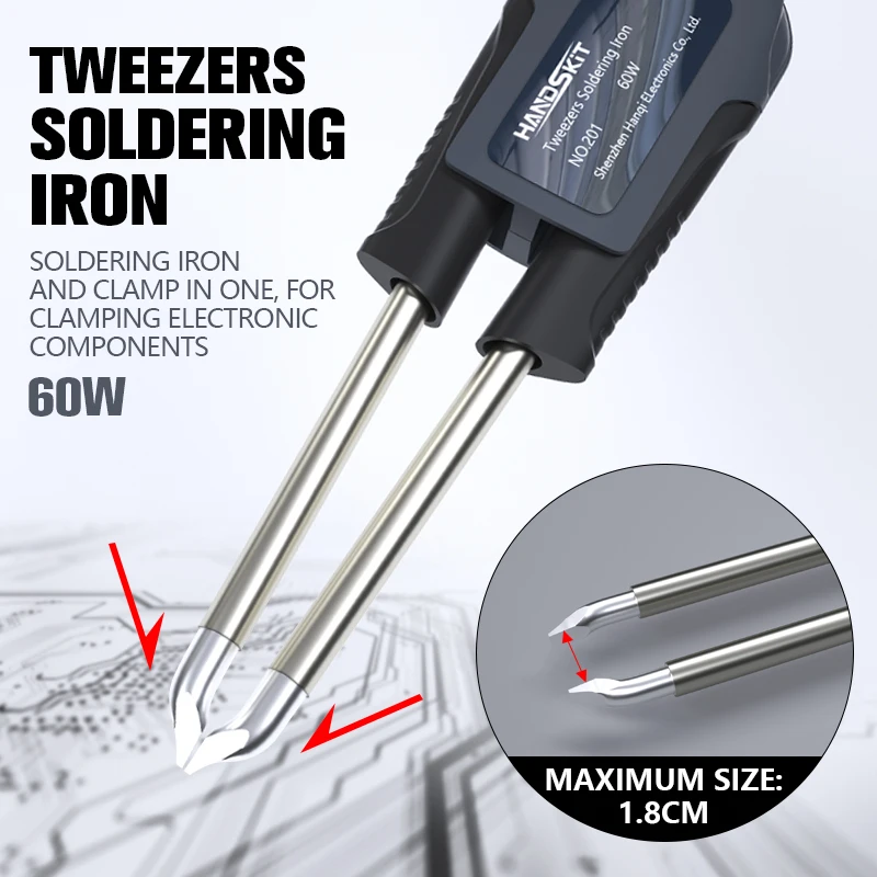 T12 Soldering Station Tweezers - Useful Electronic Gadgets reseña y precio