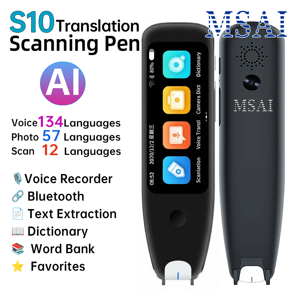 MSAI S10 Smart Scan Translator - Portable Translator Device reseña y precio