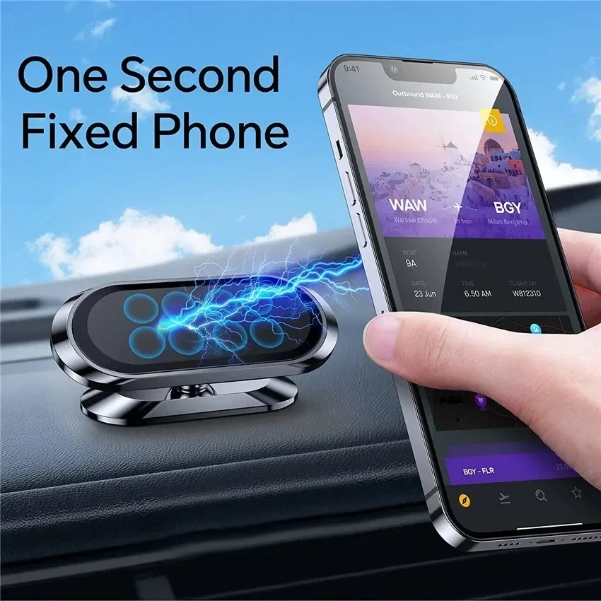 360° Magnetic Car Phone Holder - Useful Electronic Gadgets reseña y precio