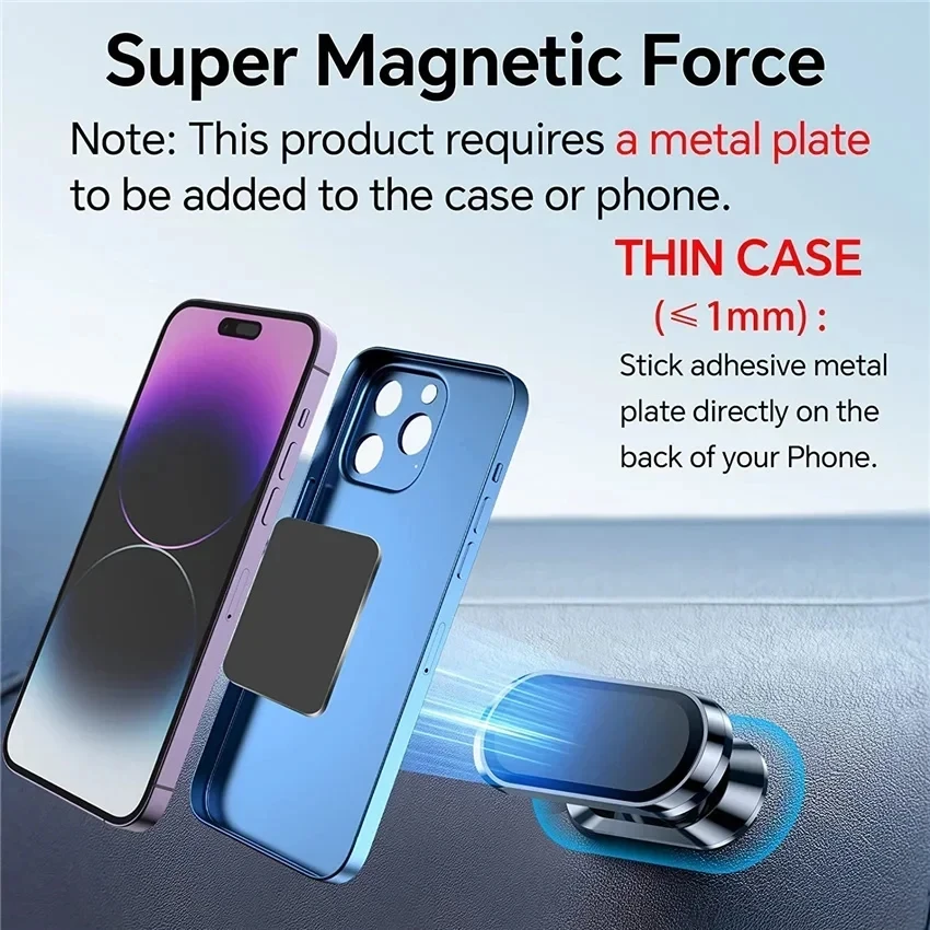 360° Magnetic Car Phone Holder - Useful Electronic Gadgets reseña y precio
