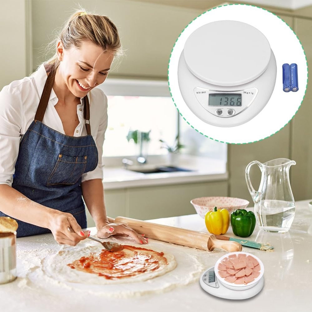 5Kg Digital Kitchen Scale Mult - Electronics And Gadgets With I reseña y precio