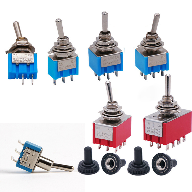 2Pcs ON OFF ON Switches Miniat - Electronics And Gadgets With I reseña y precio