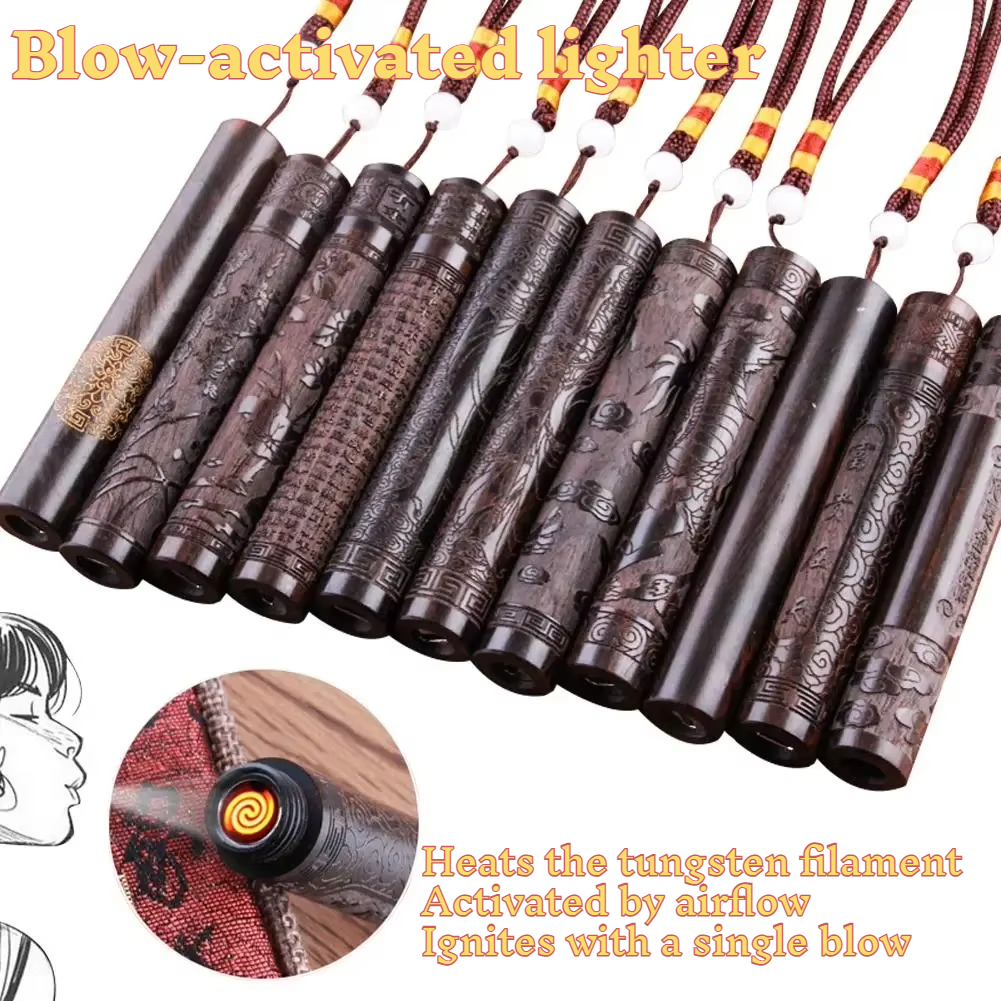 Creative Carving Ebony Lighter - Cool Electronics Gadgets For Men reseña y precio