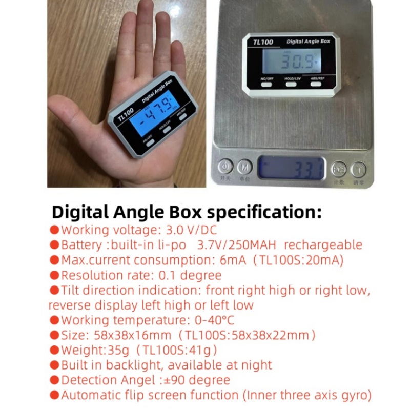 Horizontal Angle Meter Protrac - Useful Electronic Gadgets reseña y precio