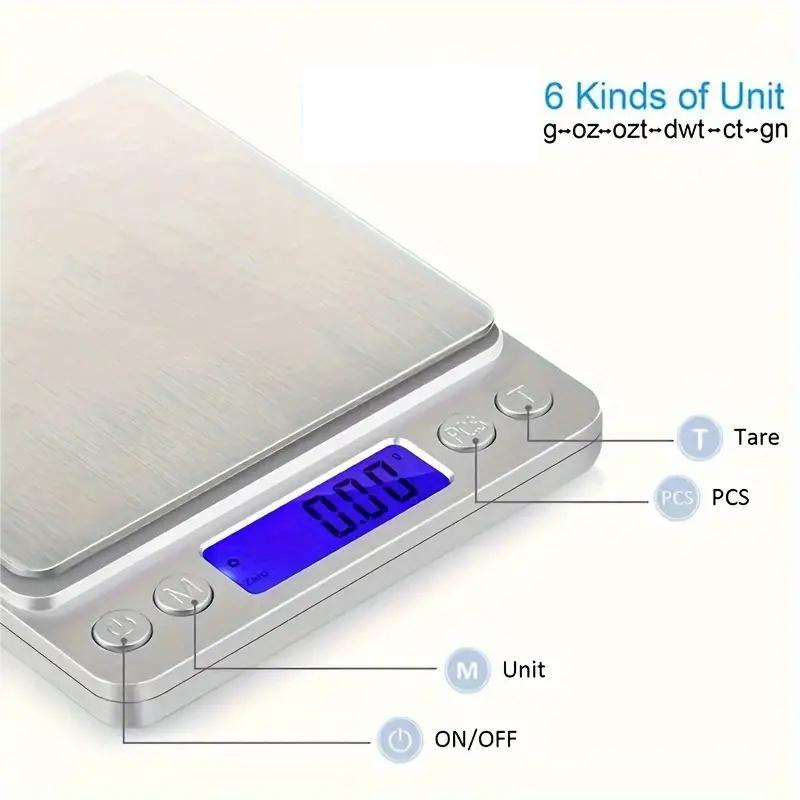 1pc Digital Kitchen Scale Mini - Electronics And Gadgets With I reseña y precio