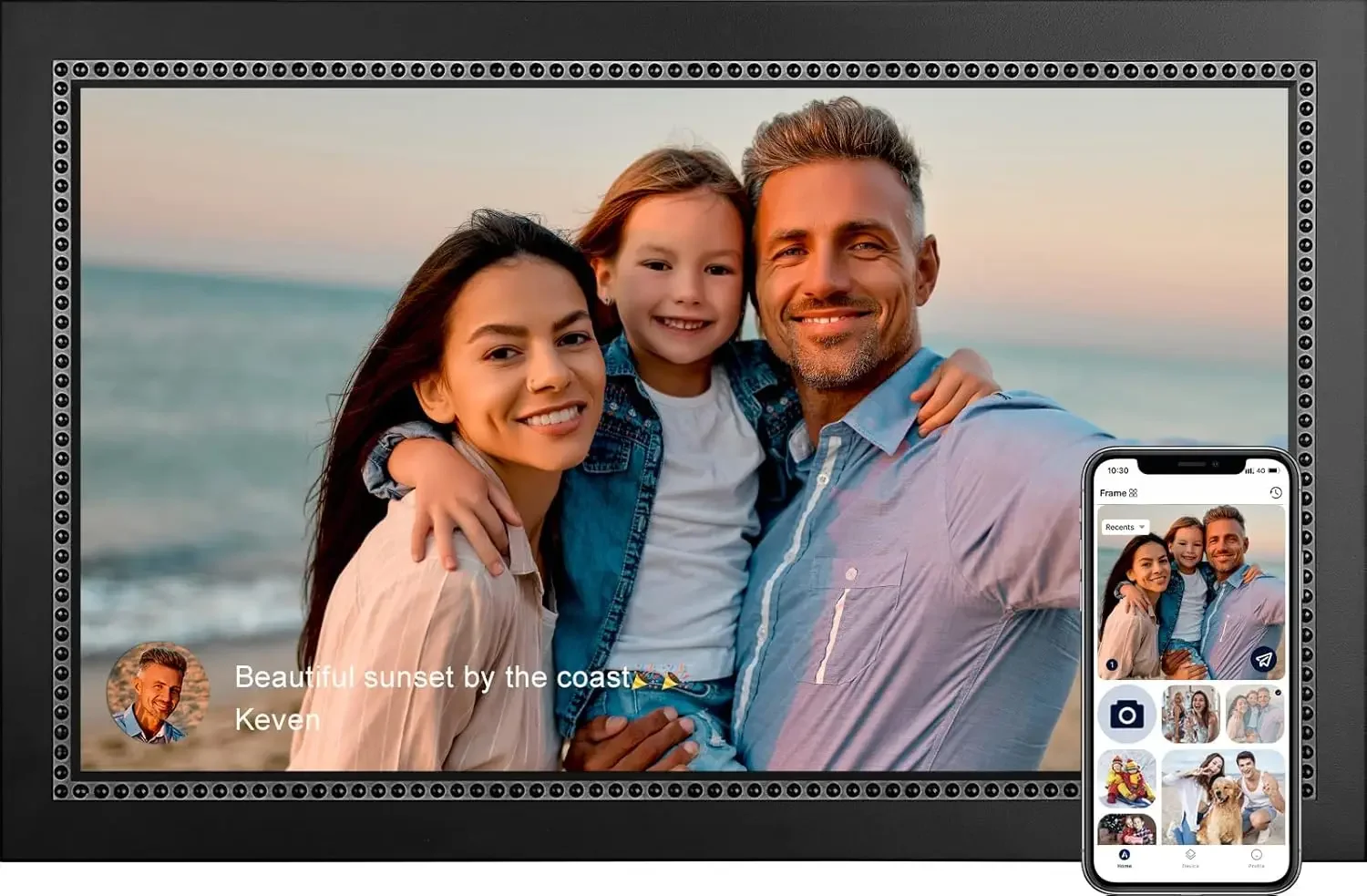 Digital Picture Frame 15.6 Inc - Digital Photo Frame Wifi reseña y precio