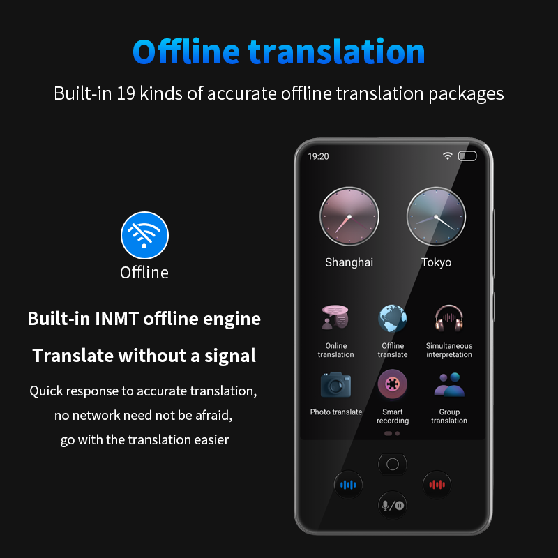 S85 pro Language Translator De - Portable Translator Device reseña y precio