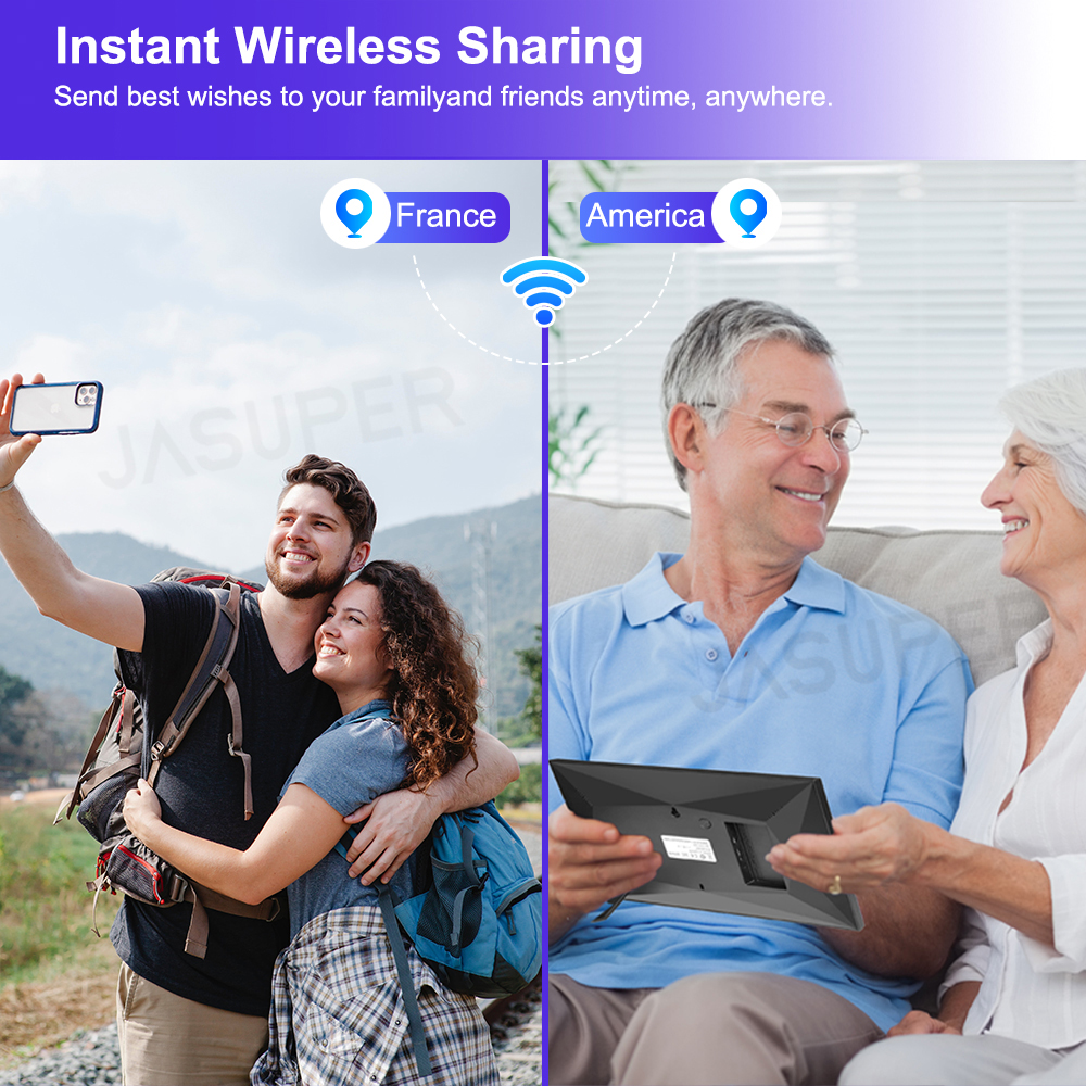 WiFi Uhale Digital Photo Frame - Digital Photo Frame Wifi reseña y precio