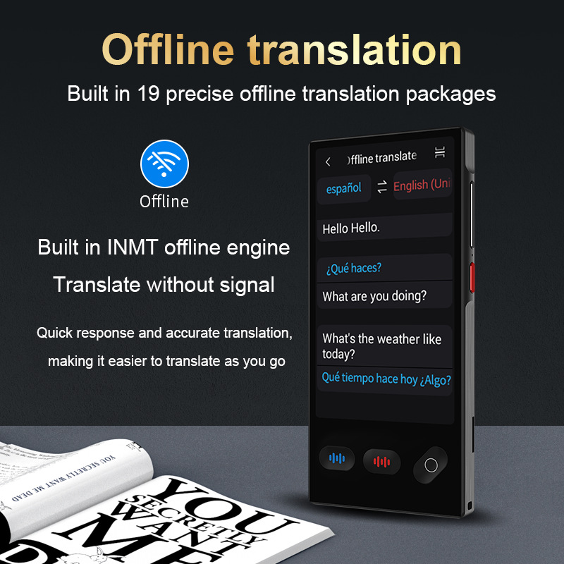 2025 S35 Instant Voice Transla - Portable Translator Device reseña y precio