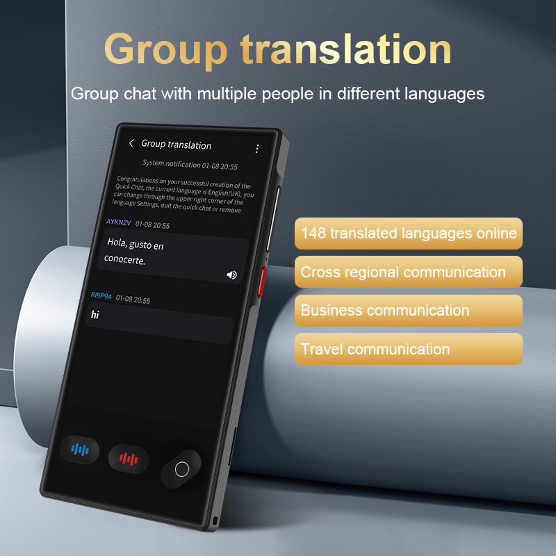 2025 S35 Instant Voice Transla - Portable Translator Device reseña y precio