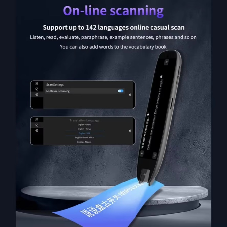 XIKCU S65 Pro Smart Voice Tran - Portable Translator Device reseña y precio