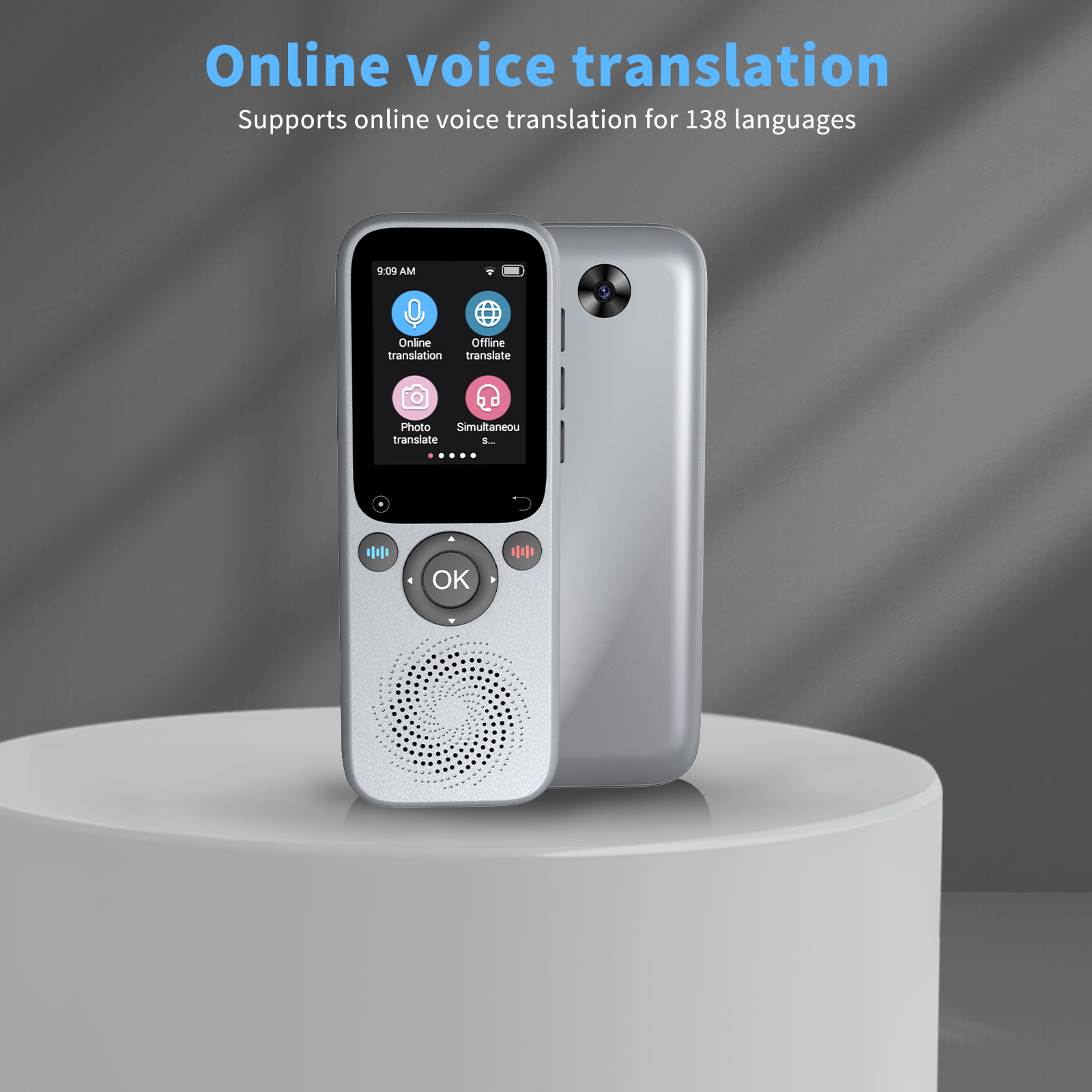 High-end AI Translator No WiFi - Portable Translator Device reseña y precio