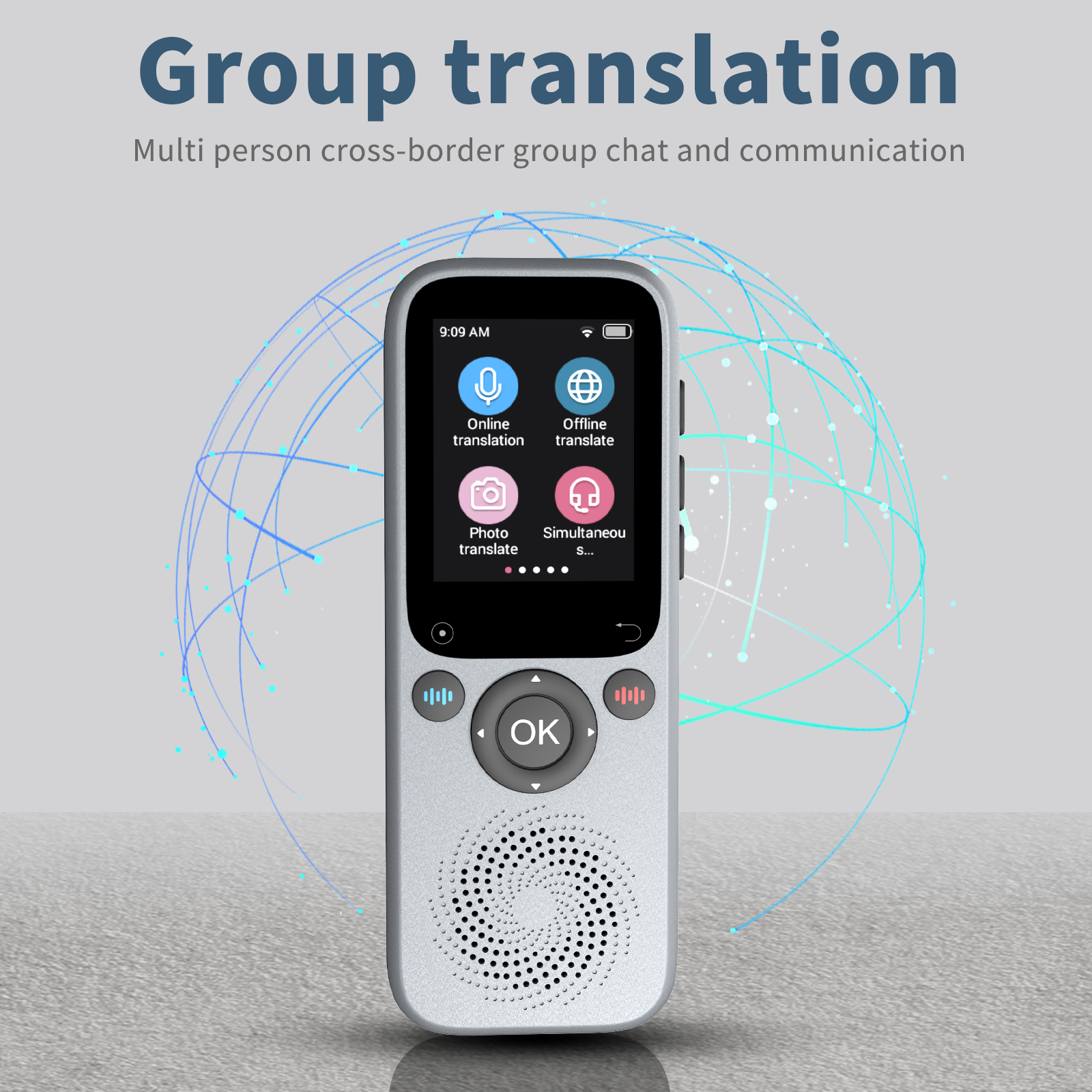 High-end AI Translator No WiFi - Portable Translator Device reseña y precio