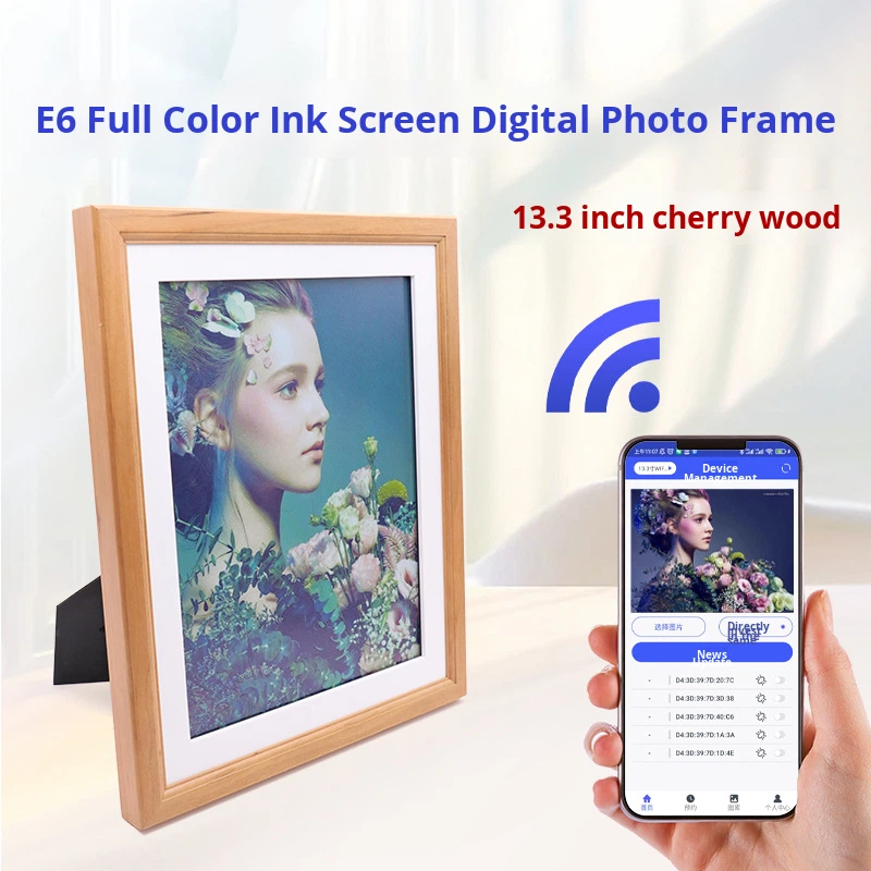 PW133_E6_V1 13.3inch High-Defi - Digital Photo Frame Wifi reseña y precio