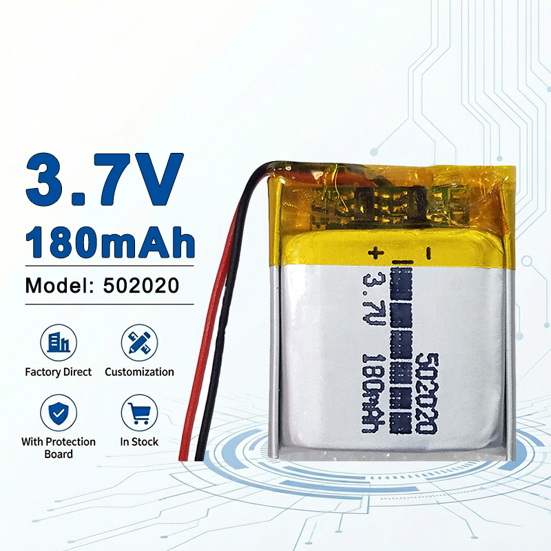 502020 3.7V 180mAh Rechargeabl - Electronics And Gadgets With I reseña y precio