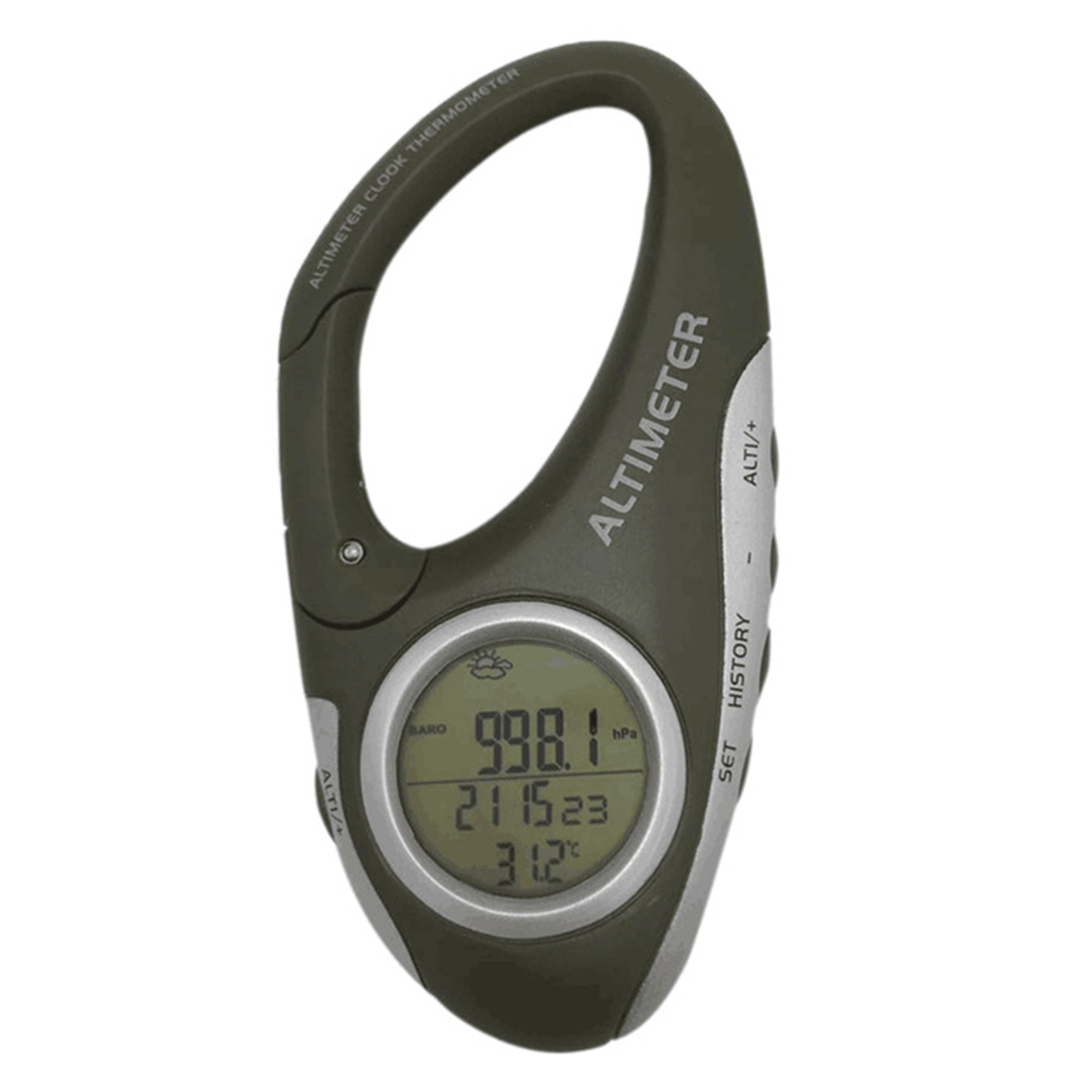 Electronic Altimeter Carabiner - Electronics And Gadgets With I reseña y precio