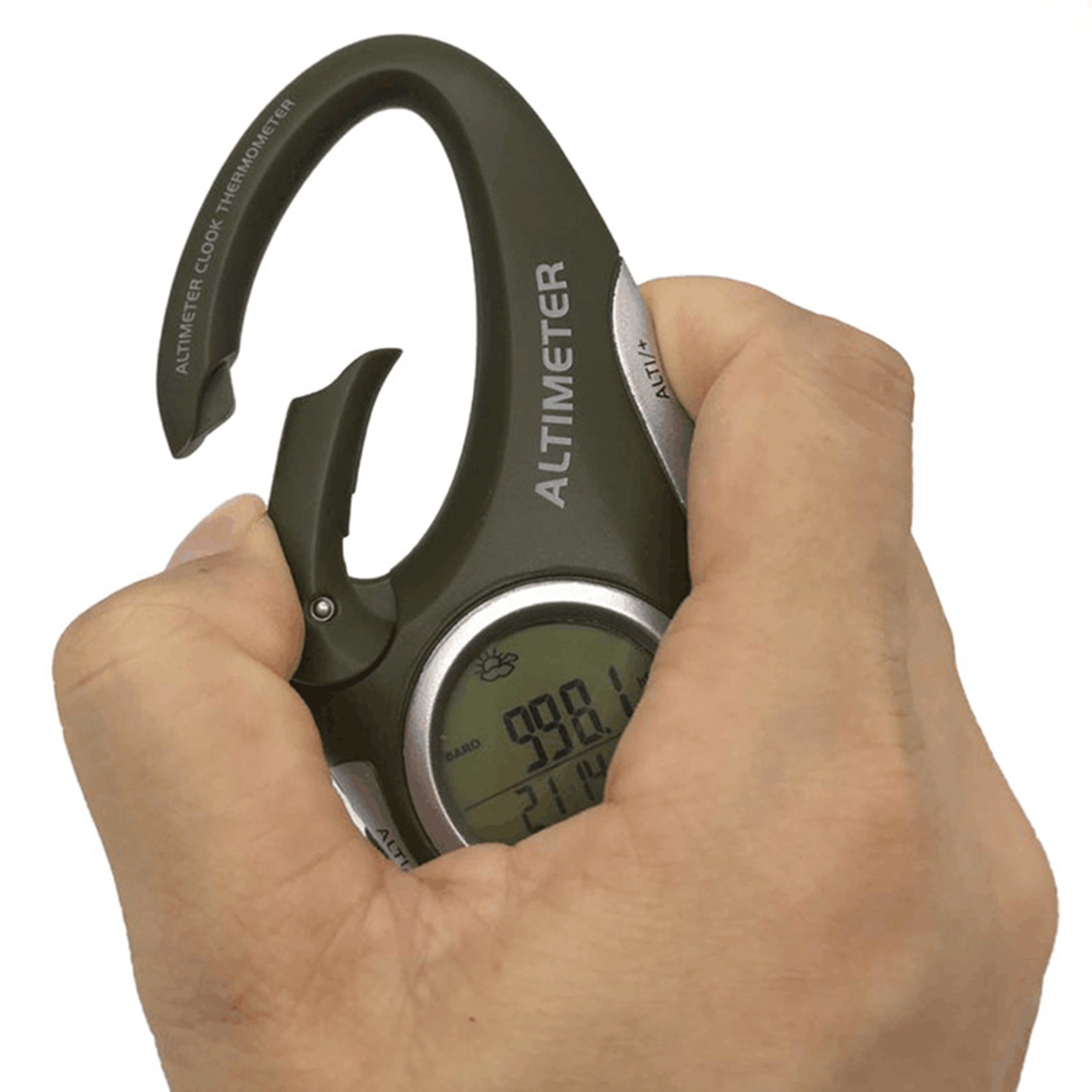 Electronic Altimeter Carabiner - Electronics And Gadgets With I reseña y precio